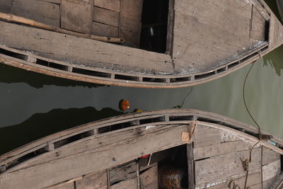 High angle view of a building