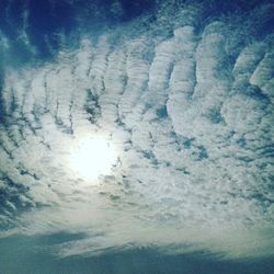 Scenic view of blue sky and clouds