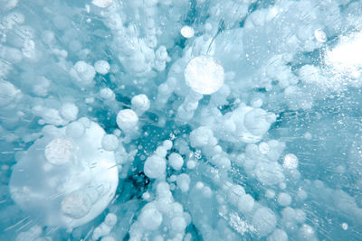 Full frame shot of ice