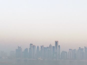 Skyscrapers in city