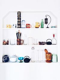Variety of objects on table