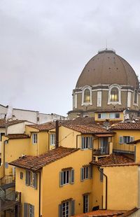 Low angle view of building against sky