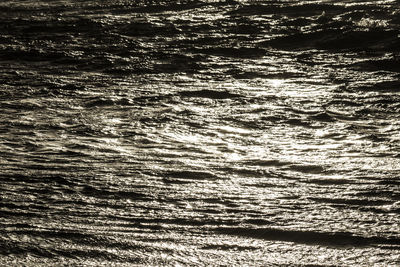 Full frame shot of rippled water