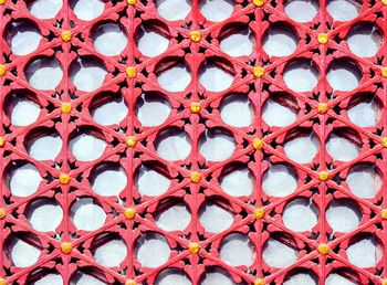 Full frame shot of patterned wall