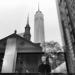Low angle view of church
