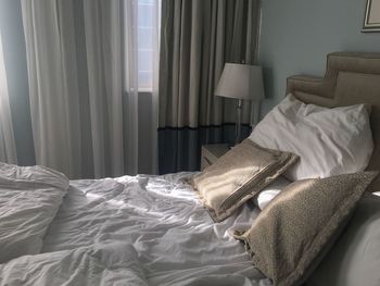 View of bed in bedroom