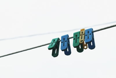 Close-up of object over white background