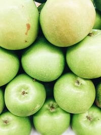 Full frame shot of apples