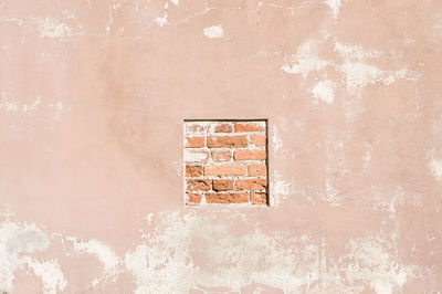 Full frame shot of old building