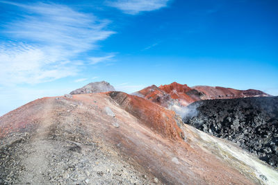 Avachinsky volcano, kamchatka peninsula, russia.