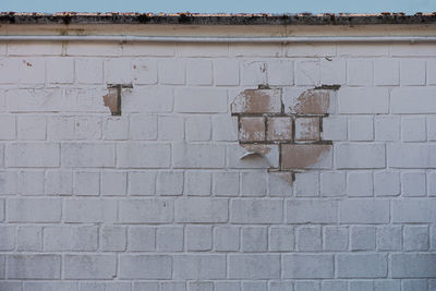 Full frame shot of weathered wall