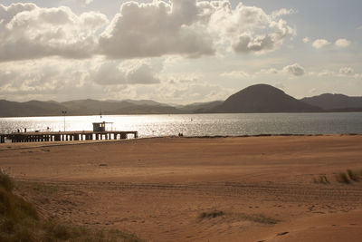 Laredo beach in summer