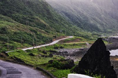 Scenic view of mountains