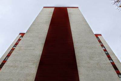 Low angle view of bridge against sky