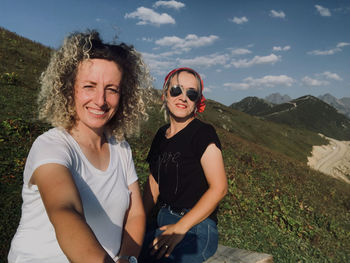 Portrait of a smiling young woman