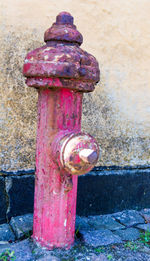 Close-up of fire hydrant