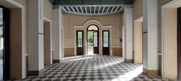 Interior of church