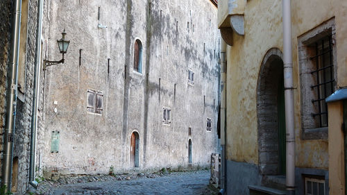 Entrance of old building
