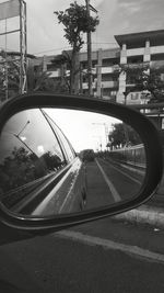 Car moving on road