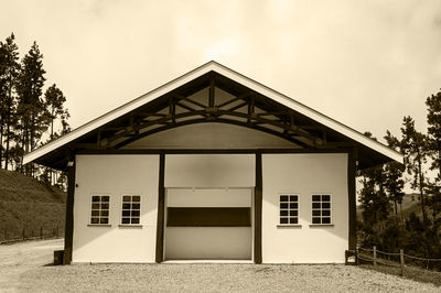 Exterior of building against sky