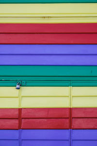 Full frame shot of colorful wall