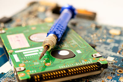 Close-up of computer keyboard