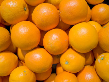 Full frame shot of oranges