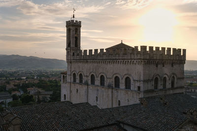 Historic center of the medieval town of gubbio umbria italy