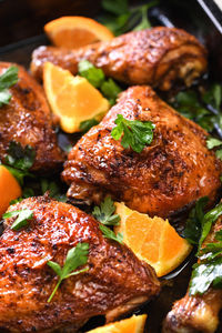 Close-up of food