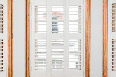 Full frame shot of wooden door