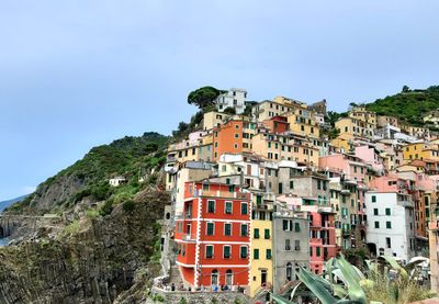 Buildings in a town