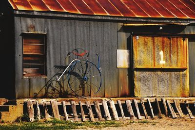 Exterior of old building