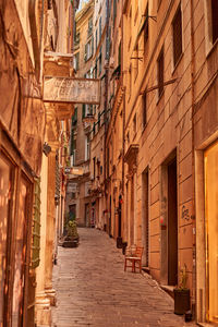 Street amidst buildings in city