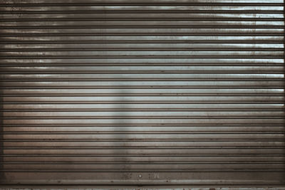 Full frame shot of shutter