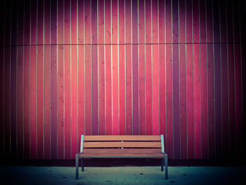 Closed wooden door