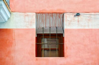 Window of building