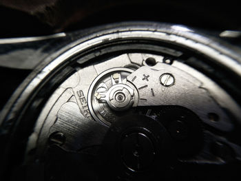 Close-up of vintage car