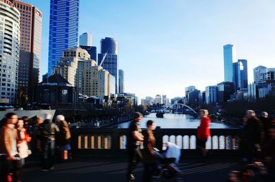 Skyscrapers in city