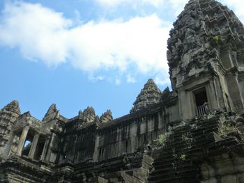 Low angle view of a temple