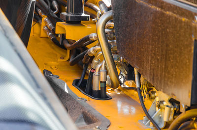 Close-up of machinery