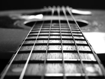 Close-up of guitar