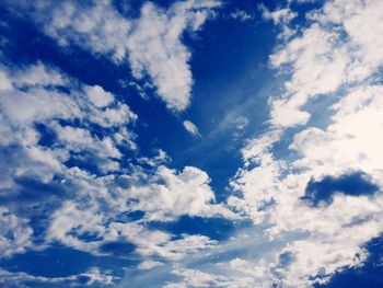 Full frame shot of cloudy sky