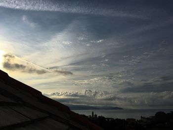 Scenic view of cloudy sky