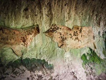 Full frame shot of weathered wall