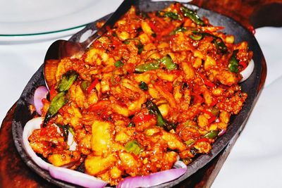 Close-up of food in bowl