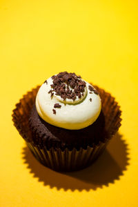 Close-up of chocolate cake