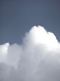 Low angle view of clouds in sky