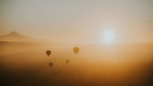 hot air balloon