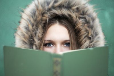 Portrait of young woman