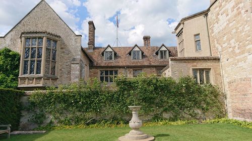 View of historic building against sky